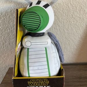 Star Wars The Rise of Skywalker BUMP 'N GO D-O Droid W/ SOUND Plush Toy NEW